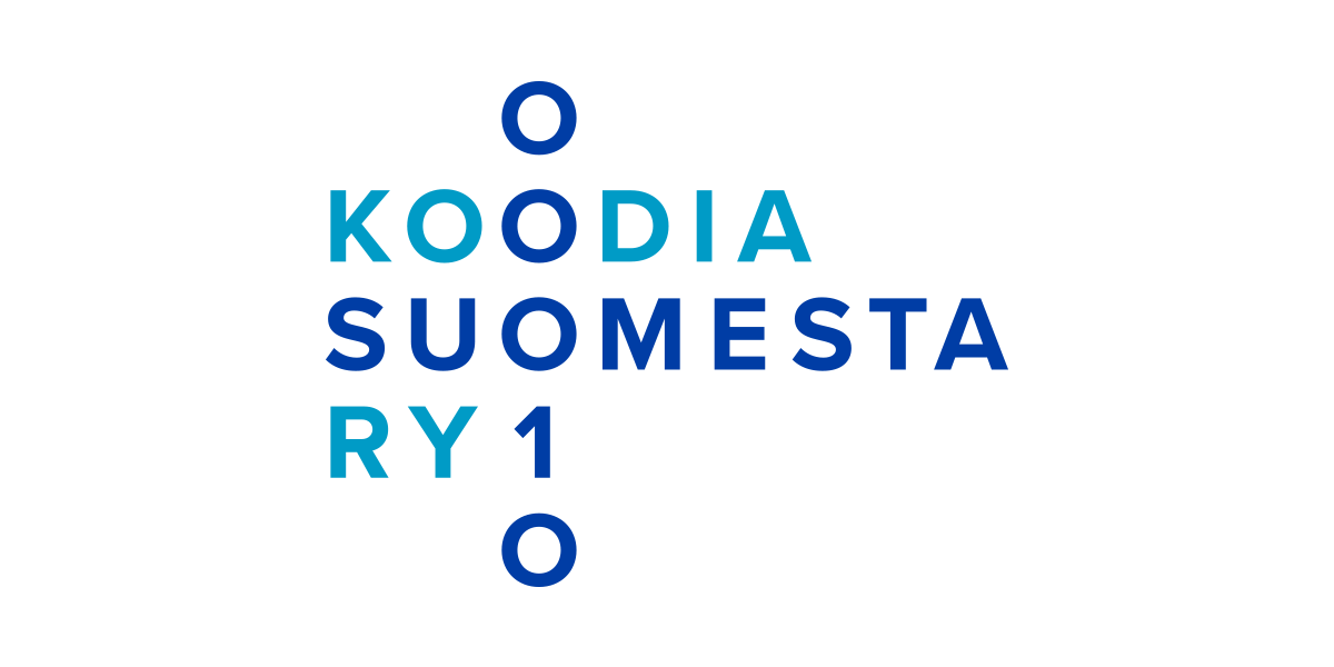 Koodia Suomesta ry:n logo.