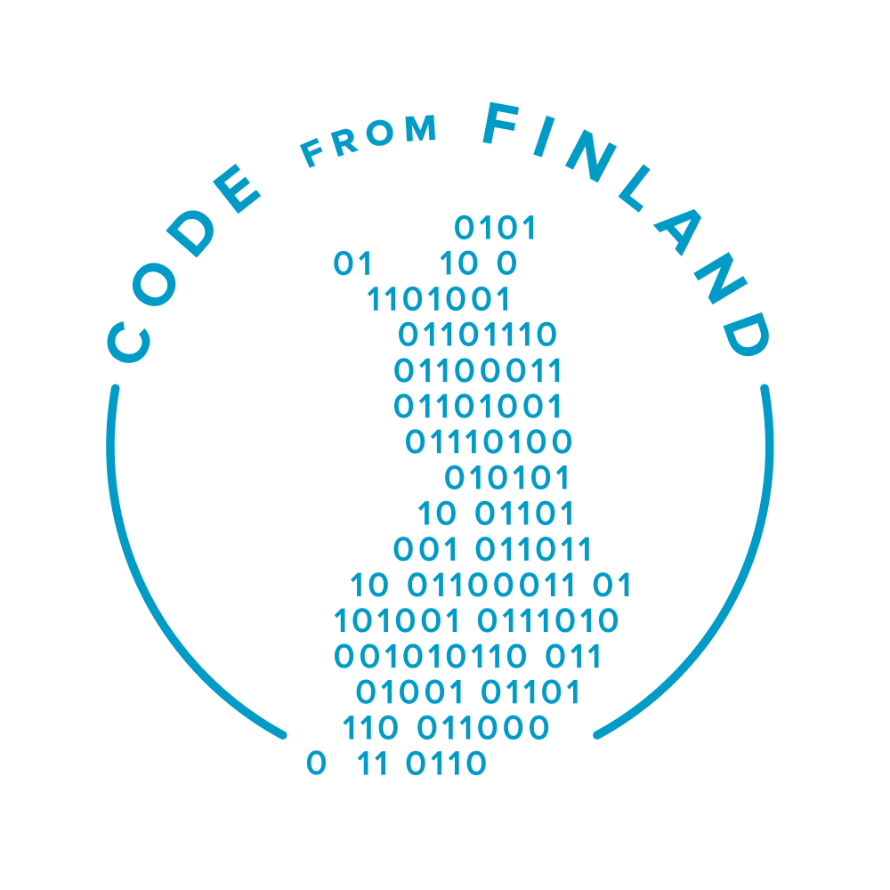Code from Finland symbol.